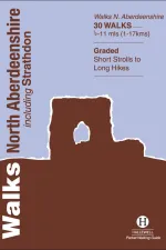 Wandelgids Walks North Aberdeenshire | Hallewell Publications