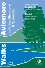 Wandelgids Walks Aviemore Including Glenmore Speyside | Hallewell Publications