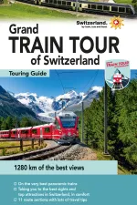 Treinreisgids Grand Train Tour of Switzerland Touring Guide EN | Hallwag