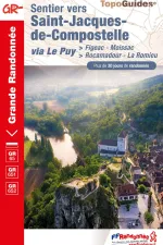 Wandelgids Pelgrimsroute 652 Saint Jacques de Compostelle via Le Puy Figeac Moissac GR65 GR651 GR652 | FFRP