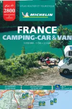 Campergids Wegenatlas France camping car atlas routier et touristique | Michelin