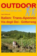 Wandelgids Pelgrimsroute Trans Apennin, Via degli Dei Gotterweg Godenweg | Conrad Stein Verlag