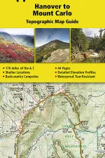 Wandelgids 1511 Topographic Map Guide Appalachian Trail Hanover to Mount Carlo | National Geographic