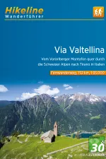 Wandelgids Hikeline Via Valtellina | Esterbauer