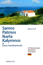 Wandelgids Samos, Patmos ikaria Kalymnos | Graf editions