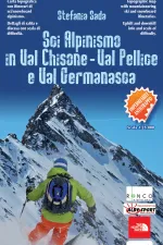 Toerskikaart Ski Alpinismo Val Chisone Val Pellice Val Germanasca Ski touring map | Fraternali Editore