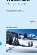 Toerskikaart 263S Skitourenkarte Wildstrubel | Swisstopo