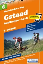 Mountainbikekaart 6 Gstaad Adelboden Lenk MTB kaart | Hallwag