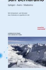 Toerskikaart 267S San Bernardino | Swisstopo