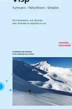Toerskikaart 274S Visp | Swisstopo