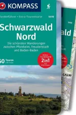 Wandelgids 5410 Kompass Wanderführer Schwarzwald Nord Zwarte Woud noord | Kompass