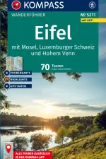 Wandelgids 5211 Kompass Wanderführer Eifel | Kompass