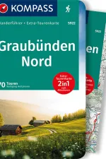 Wandelgids Kompass Wanderführer 5922 Graubünden Nord | Kompass