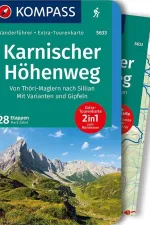 Wandelgids 5633 Kompass Wanderführer Karnischer Höhenweg | Kompass