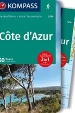 Wandelgids 5754 Kompass Wanderführer Côte d'Azur | Kompass