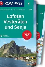 Wandelgids Kompass Wanderführer Lofoten Vesterålen Senja | Kompass