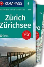 Wandelgids 5918 Kompass Wanderführer Zürich Zürichsee | Kompass