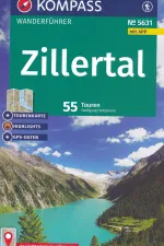Wandelgids 5631 Kompass Wanderführer Zillertal | Kompass