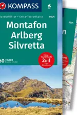 Wandelgids 5604 Kompass Wanderführer Montafon Arlberg Silvretta | Kompass