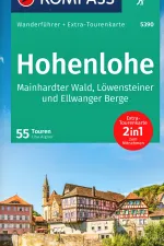 Wandelgids 5390 Kompass Wanderführer Hohenlohe | Kompass