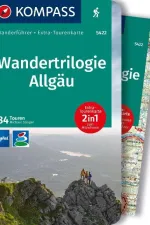 Wandelgids 5422 Kompass Wanderführer Wandertrilogie Allgäu | Kompass