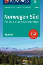 Wandelgids 5980 Kompass Wanderführer Norwegen süd Noorwegen zuid | Kompass