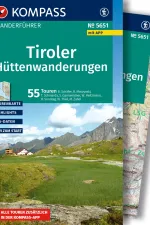Wandelgids 5651 Kompass Wanderführer Tiroler Hüttenwanderungen | Kompass