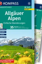 Wandelgids 5401 Kompass Wanderführer Allgäuer Alpen, einfache Wanderungen | Kompass