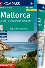 Wandelgids 5899 Kompass Wanderführer Mallorca Strand und Küstenwanderungen, | Kompass