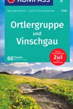 Wandelgids 5703 Kompass Wanderführer Ortlergruppe und Vinschgau | Kompass