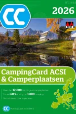 Campinggids CampingCard ACSI Camperplaatsen 2026 | ACSI