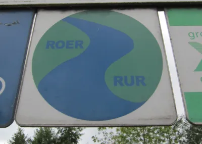 RurUfer Radweg van Roermond naar Rursee Limburg Nederland