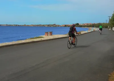 Peloponnesos Langs de kust van Messinia Pelopónnesos Griekenland