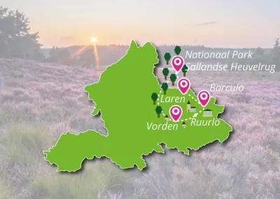 Fietsvakantie Heuvels Heide Bos Kastelen Trektocht Nederland
