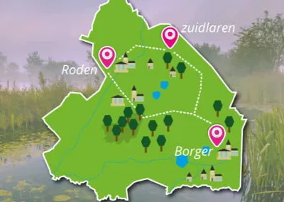 Fietsvakantie rondje Drenthe Drenthe Nederland